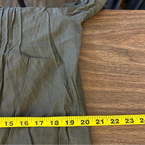 Pink adobe dress cotton embroidered M - Picture 11 of 12